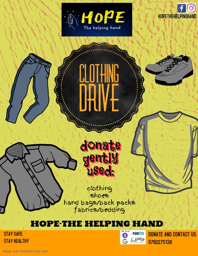 Cloth Donation Drive